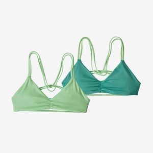 NWT Patagonia Reversible Seaglass Bay Swim Top